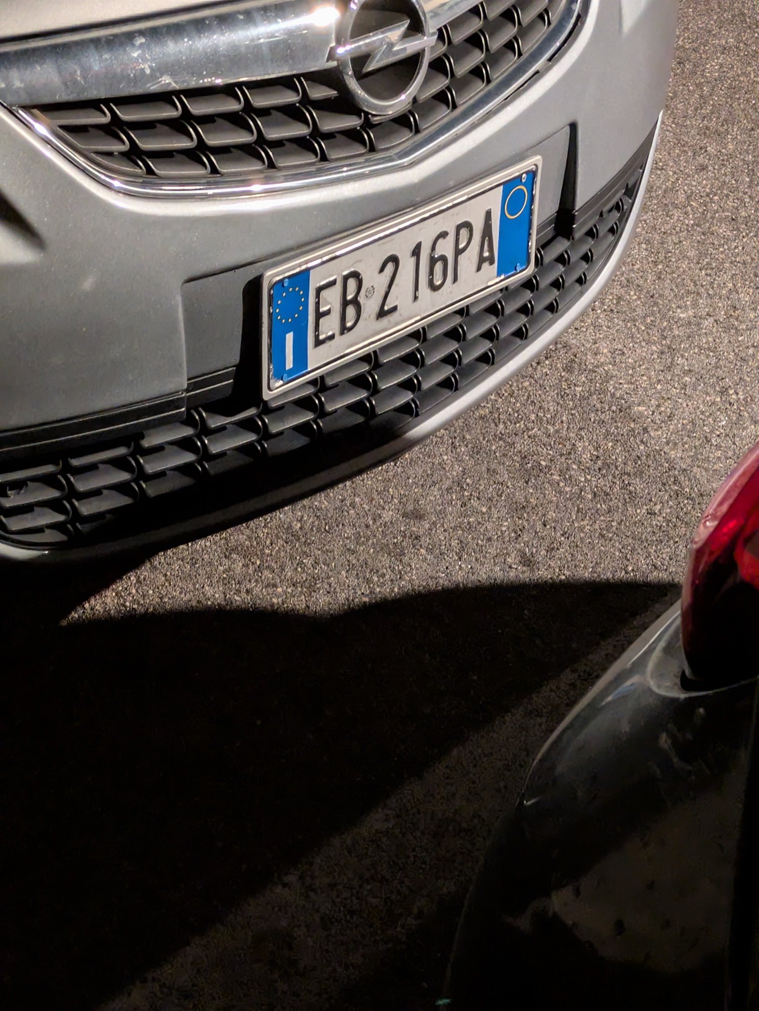 Numer rejestracyjny EB216PA posiada OPEL Astra 4a serie