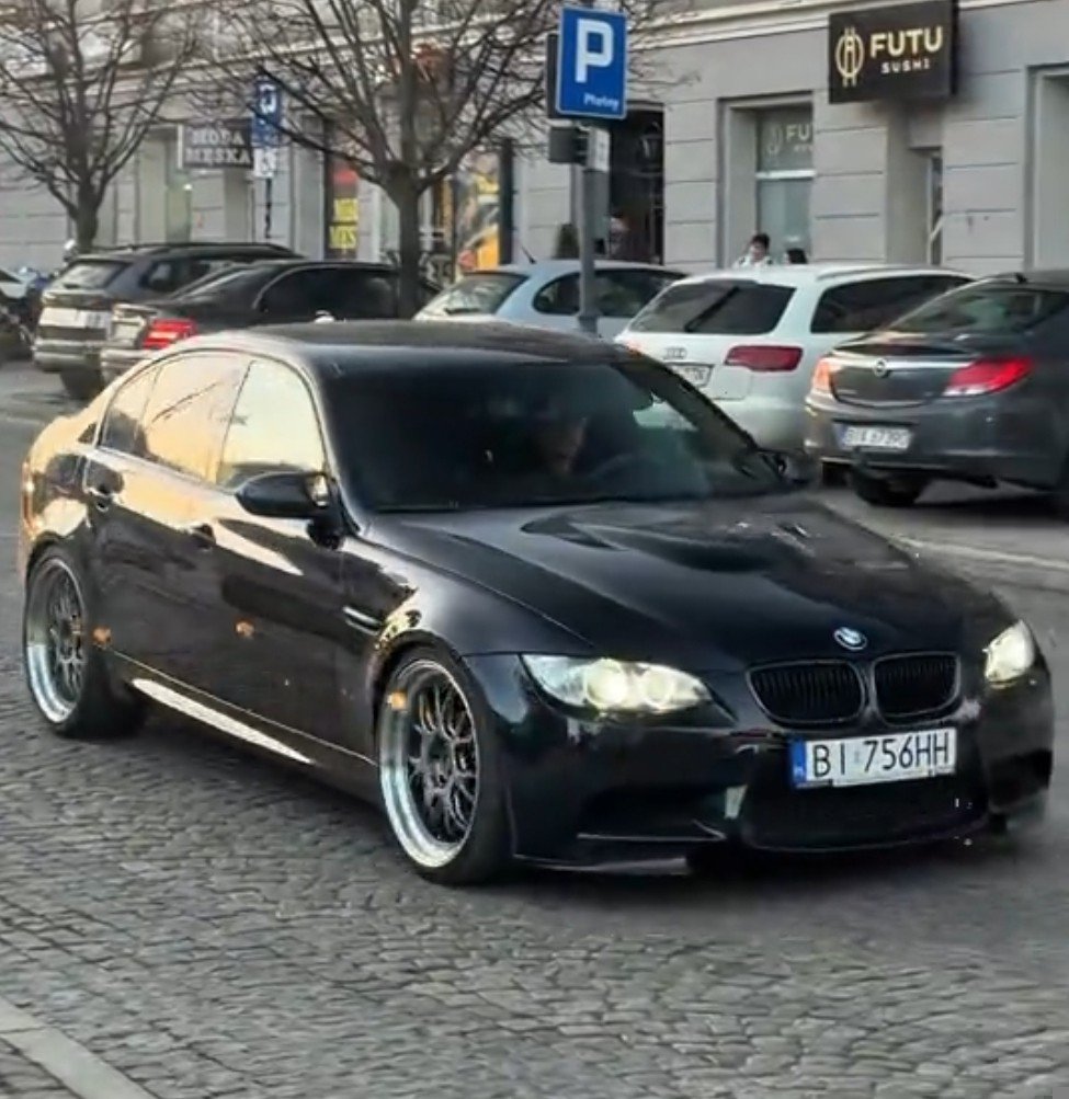 Numer rejestracyjny BI 756HH posiada BMW M 3 4.0 MR`04 E4 E90 M 3 4.0 MR`04 E4 E90 - BI756HH