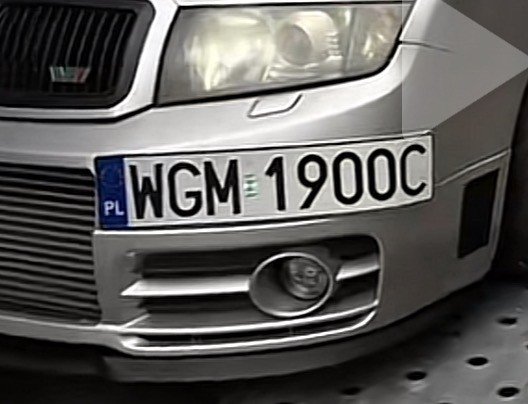 Numer rejestracyjny WGM 1900C posiada SKODA FABIA RS - WGM1900C