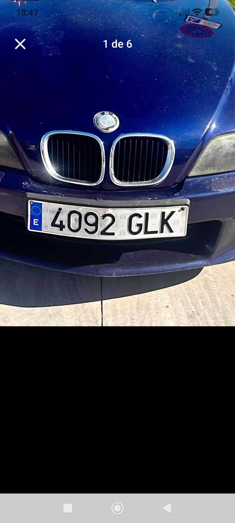 Numer rejestracyjny 4092GLK posiada BMW Z3