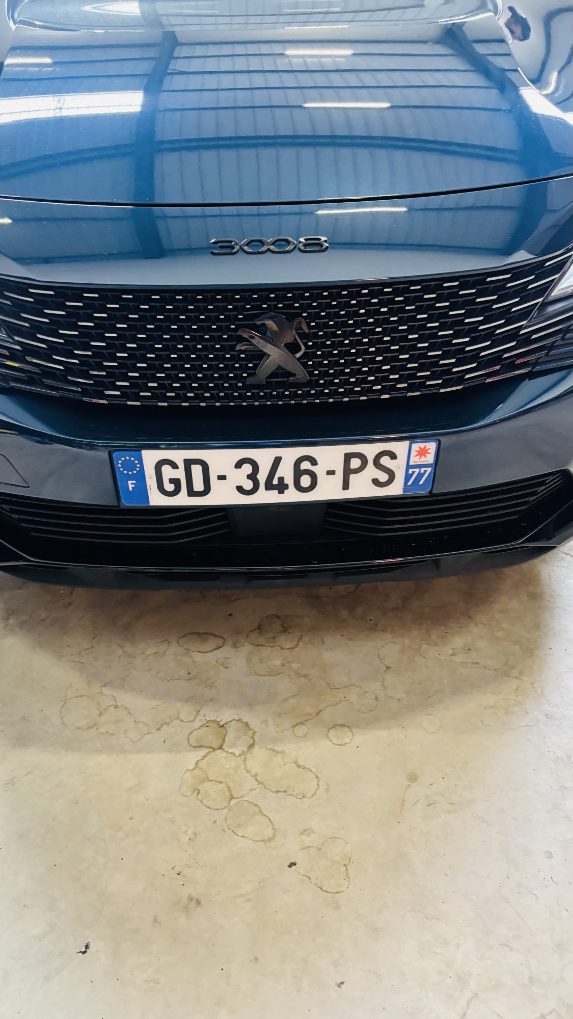 Numer rejestracyjny GD346PS posiada PEUGEOT 3008