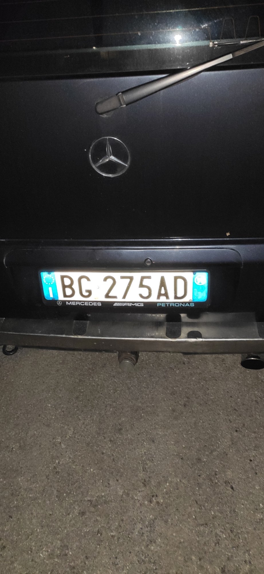 Numer rejestracyjny BG275AD posiada MERCEDES Classe V
