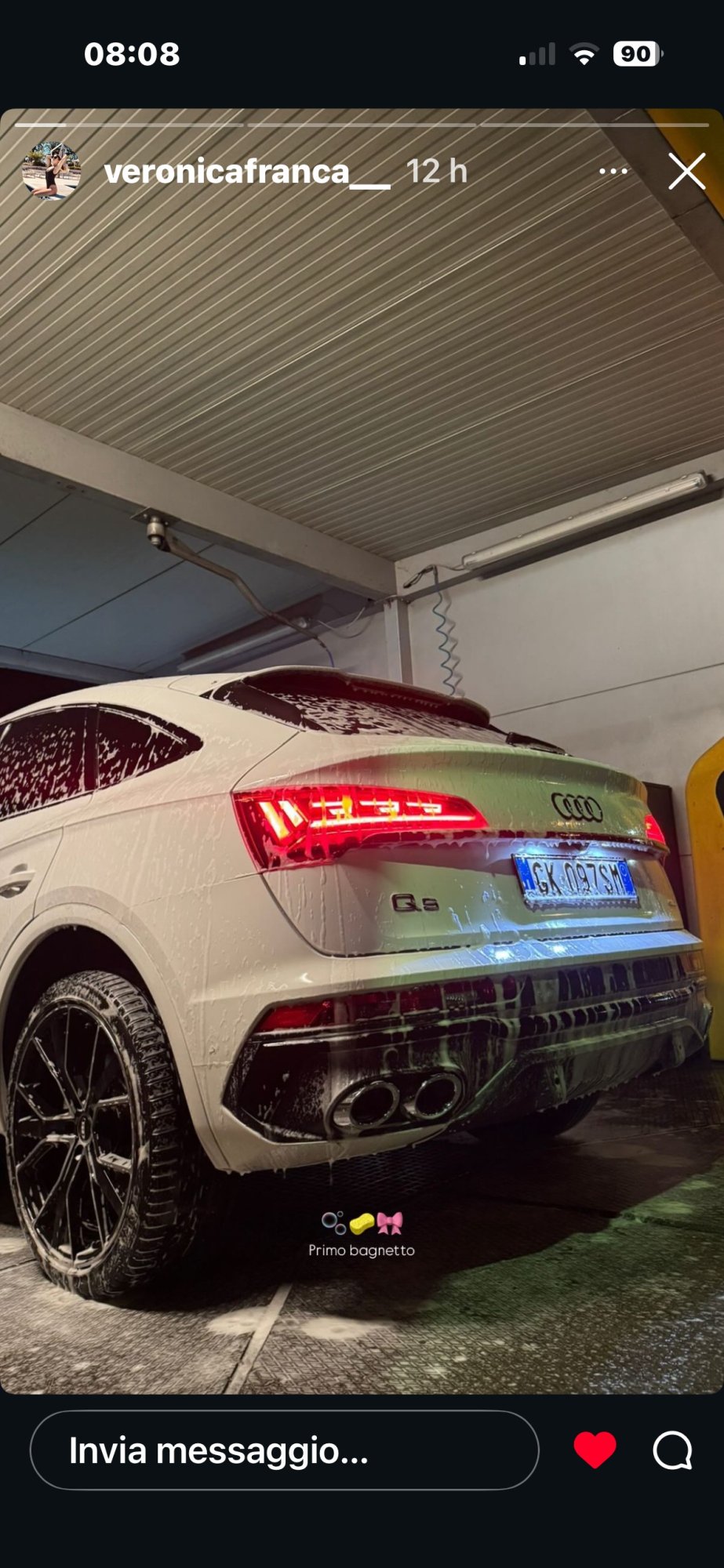 Numer rejestracyjny GK097SM posiada AUDI Q5 2a serie