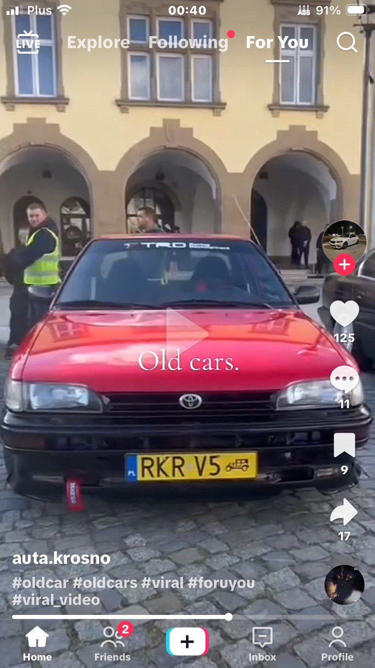 Numer rejestracyjny RKR V5 posiada TOYOTA Corolla Compact Kat. XLi - RKRV5