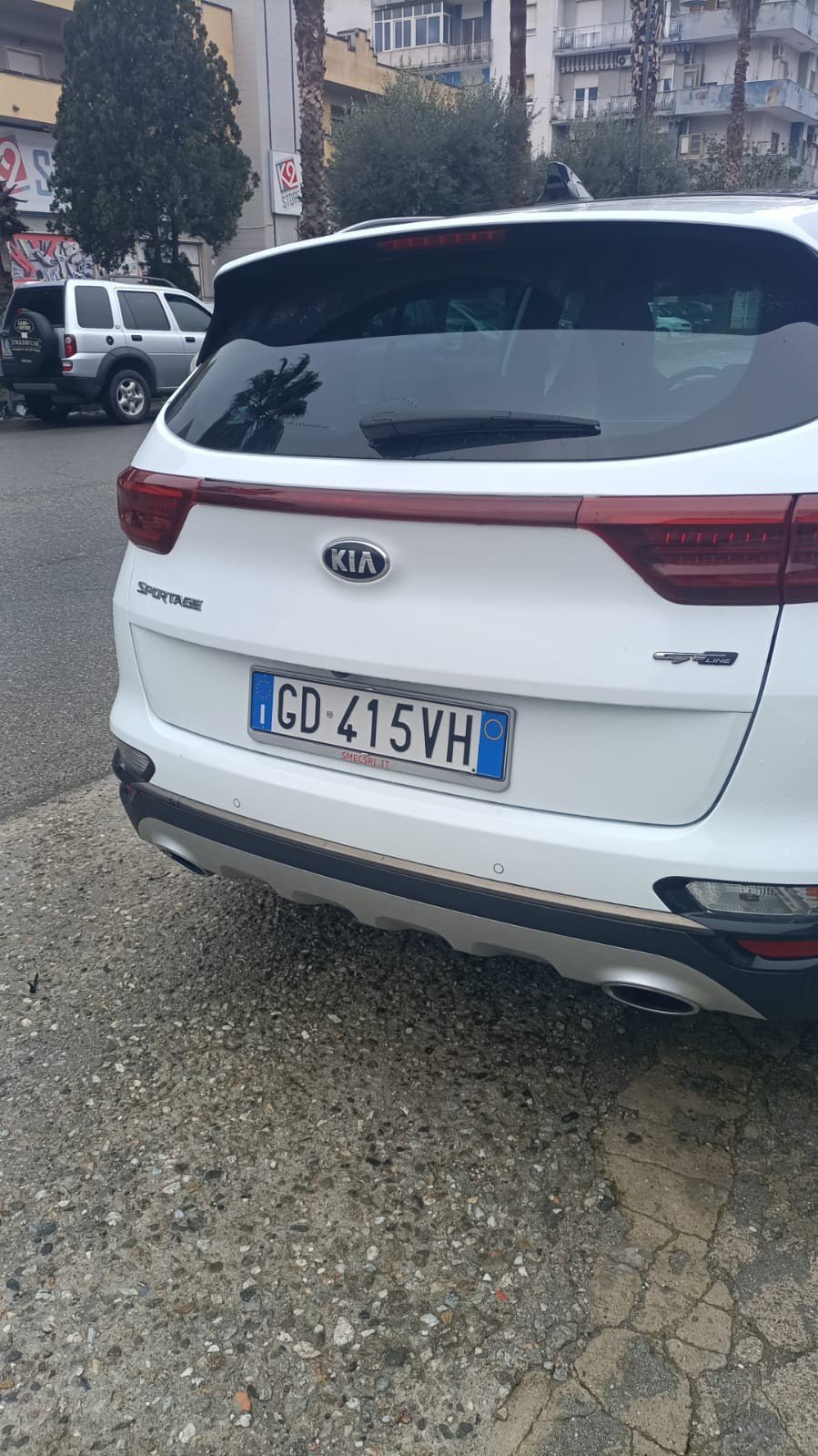 Numer rejestracyjny GD415VH posiada KIA Sportage 4a serie