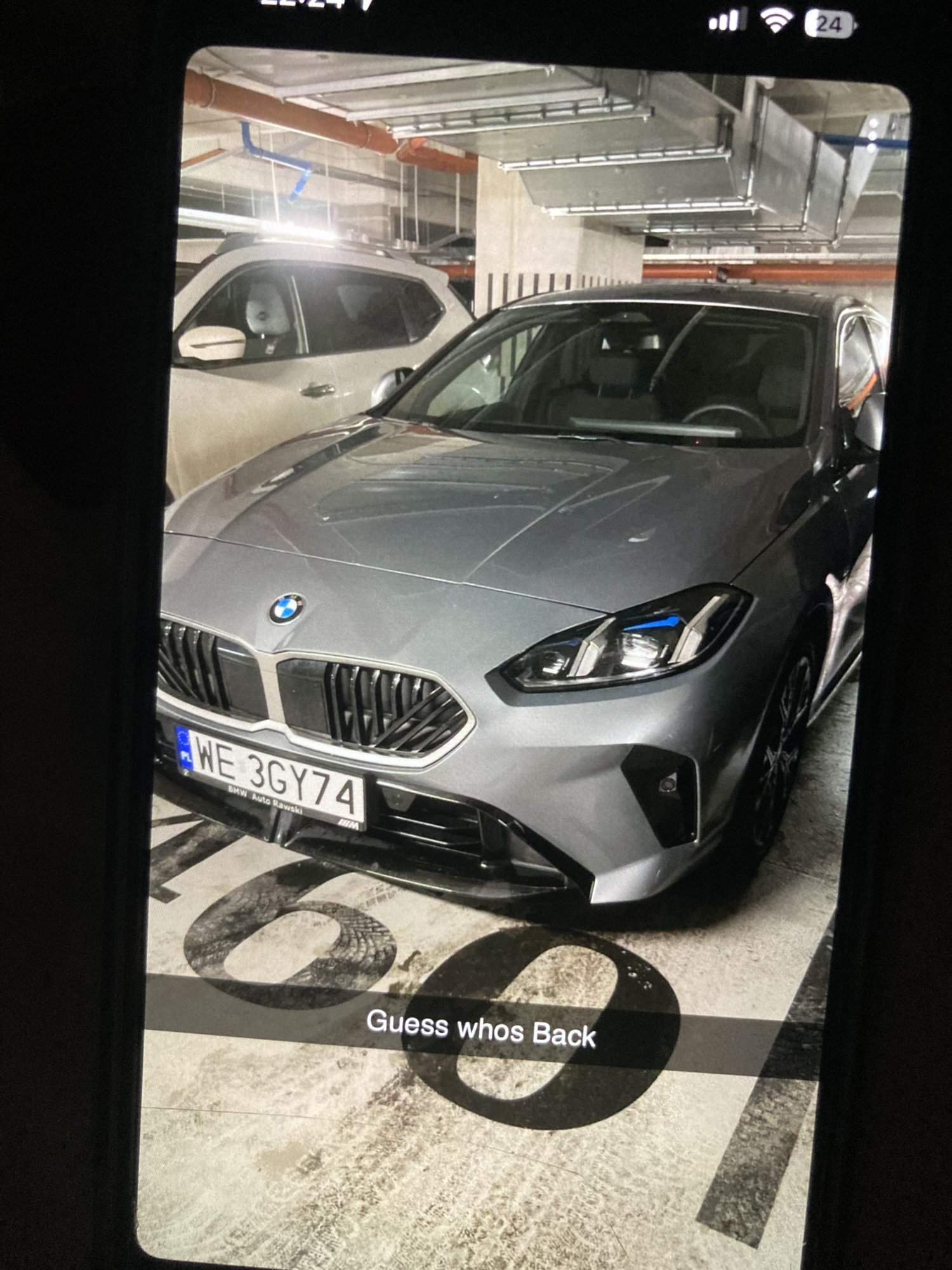 Numer rejestracyjny WE 3GY74 posiada BMW 120i MR`24 E6d/e F70 Steptronic - WE3GY74