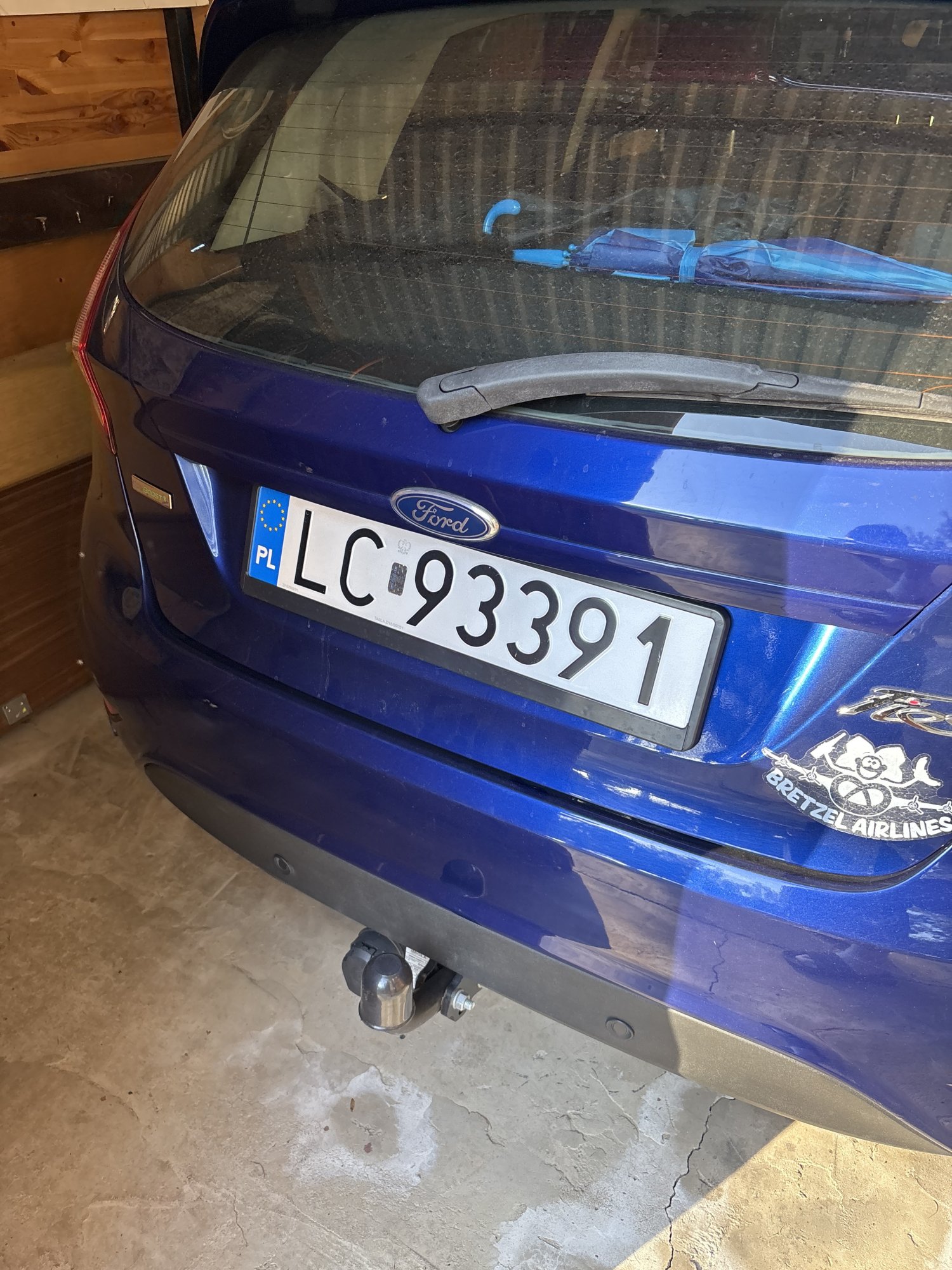 Numer rejestracyjny LC 93391 posiada FORD Fiesta 1.0 EcoBoost MR`13 E5 Silver X Plus 2 PSh - LC93391