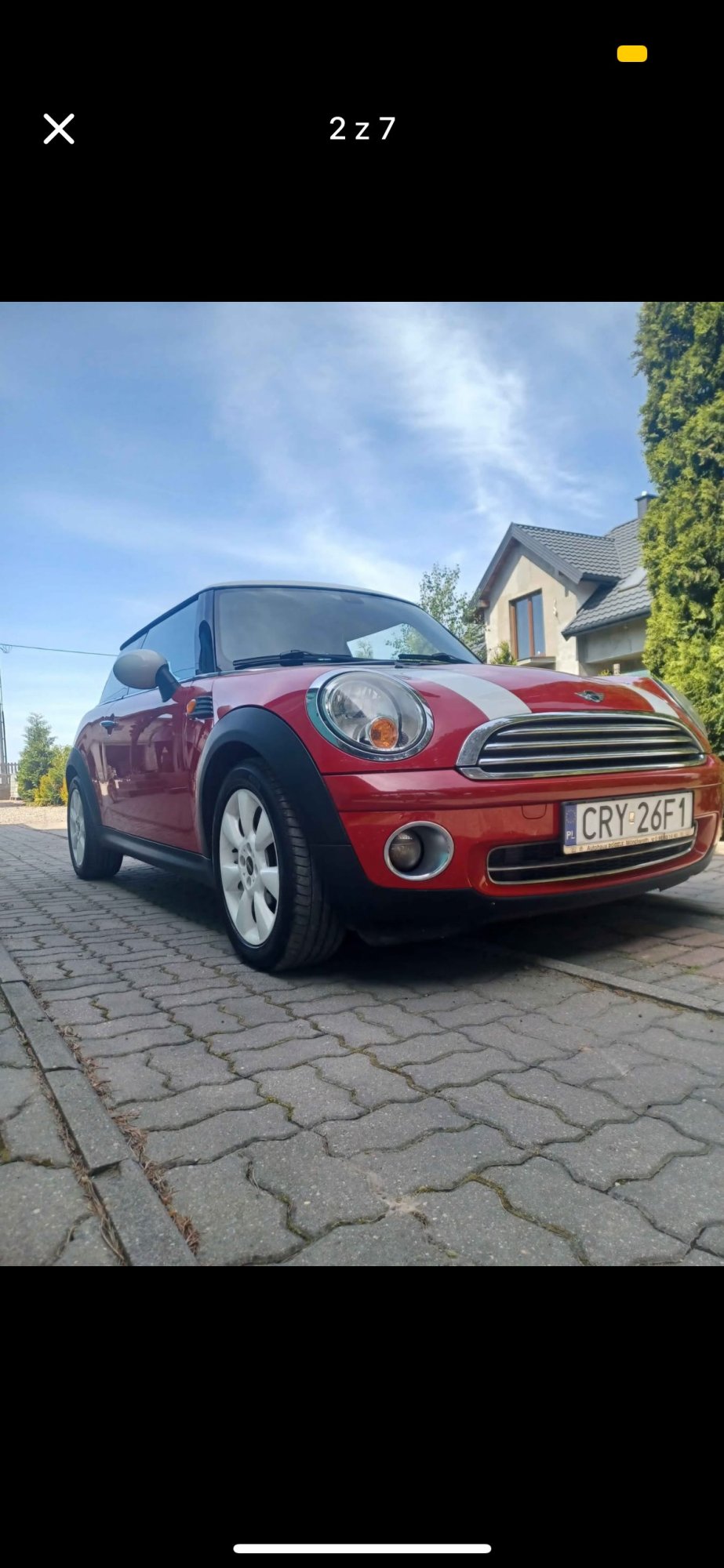 Numer rejestracyjny CRY 26F1 posiada MINI [BMW] Mini 1.4 MR`06 E4 One - CRY26F1