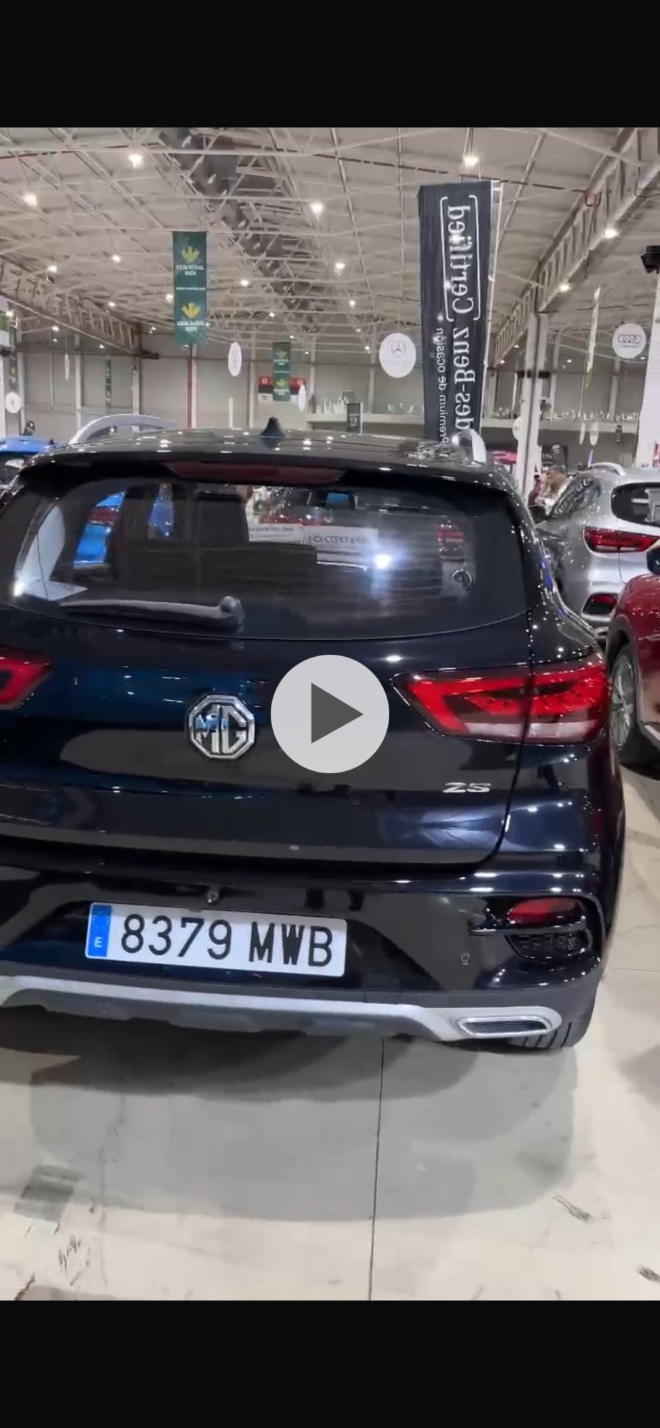 Numer rejestracyjny 8379MWB posiada MG ZS Numer rejestracyjny 8379MWB posiada MG ZS