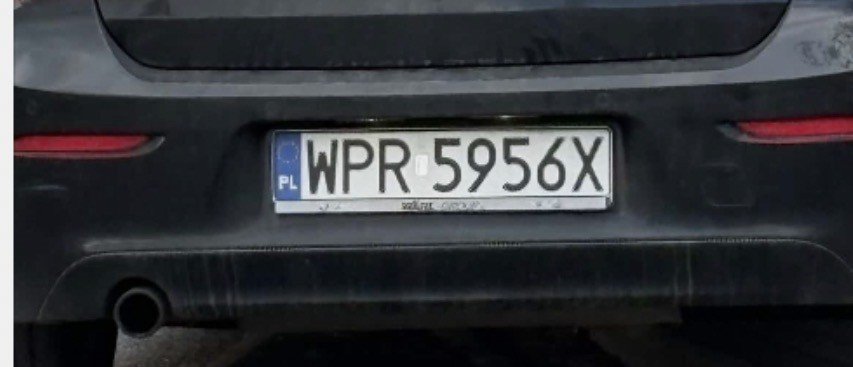 Numer rejestracyjny WPR 5956X posiada BMW 116i MR`15 E6 F20/F21 116i MR`15 E6 F20/F21 - WPR5956X