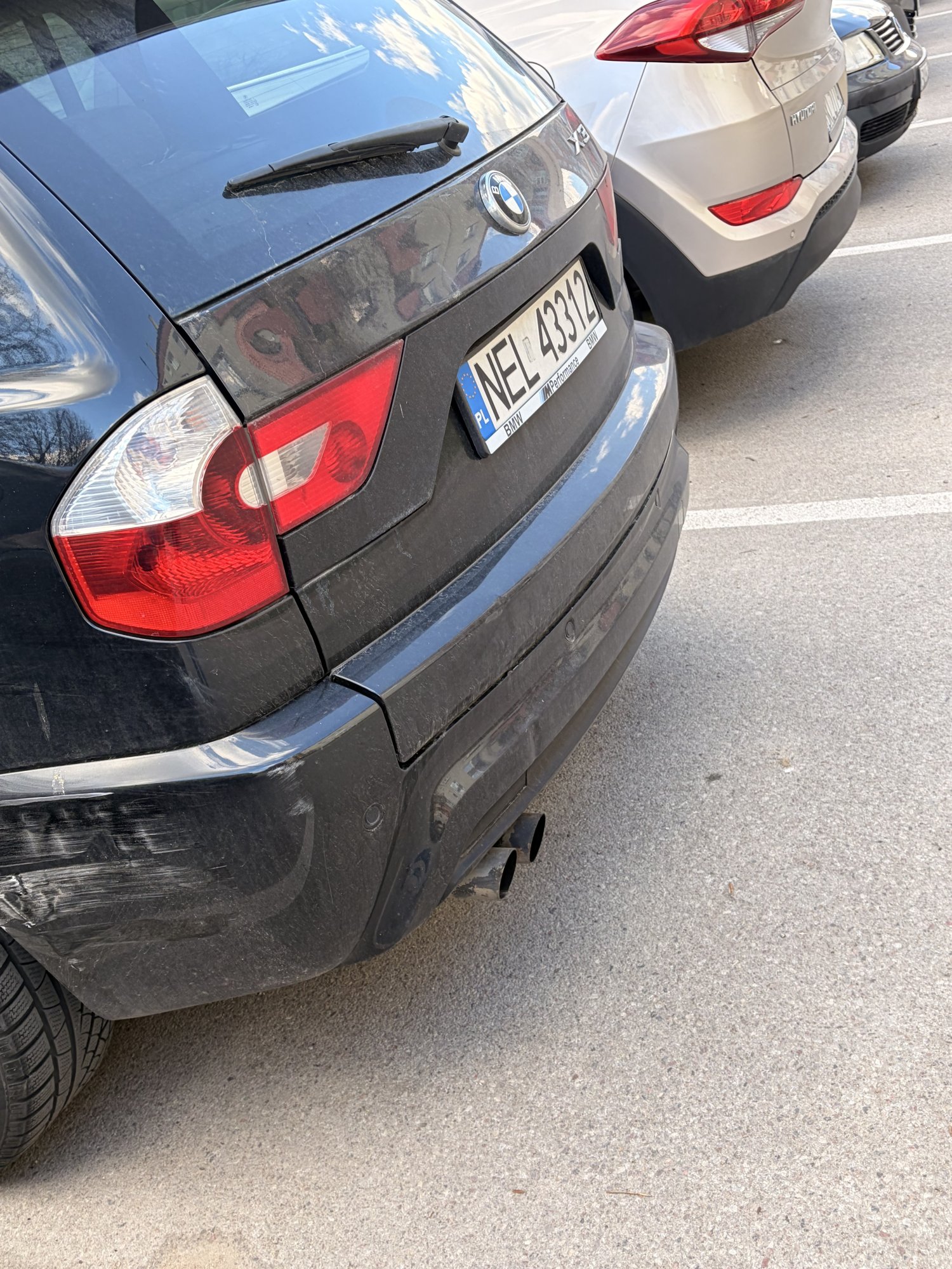 Numer rejestracyjny NEL 43312 posiada BMW X3 Diesel MR`07 E4 E83 3.0D - NEL43312