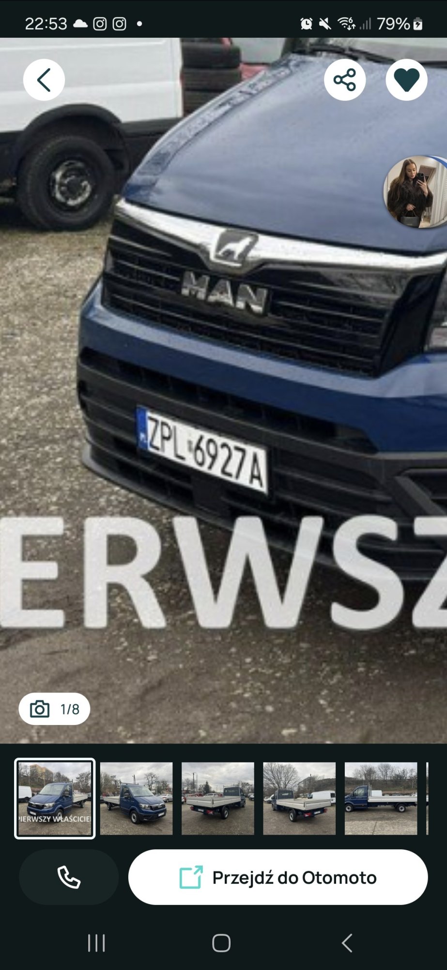 Numer rejestracyjny ZPL 6927A posiada MAN 3.140 TGE MR`17 E6 3.5t L4 - ZPL6927A