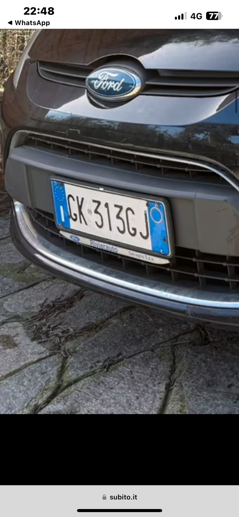 Numer rejestracyjny GK313GJ posiada FORD Fiesta 6a serie