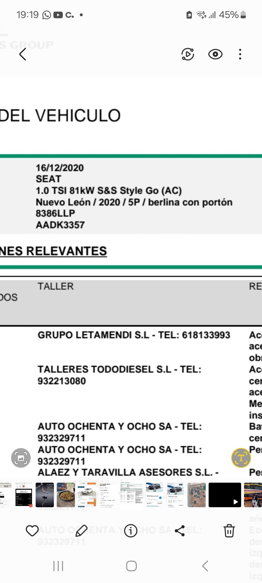 Numer rejestracyjny 8386LLP posiada SEAT LEON