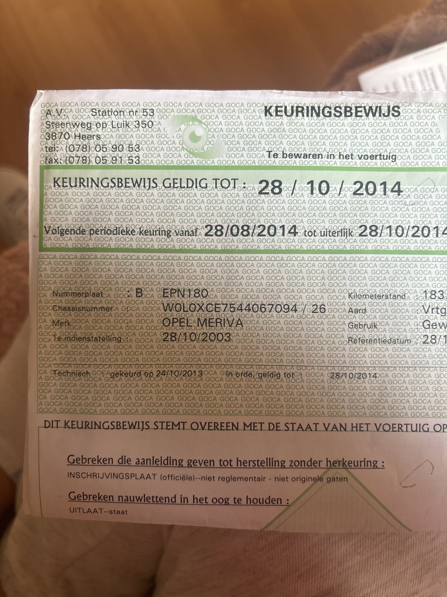 Numer rejestracyjny WLI 34065 posiada OPEL MERIVA - WLI34065 Numer rejestracyjny WLI 34065 posiada OPEL MERIVA - WLI34065