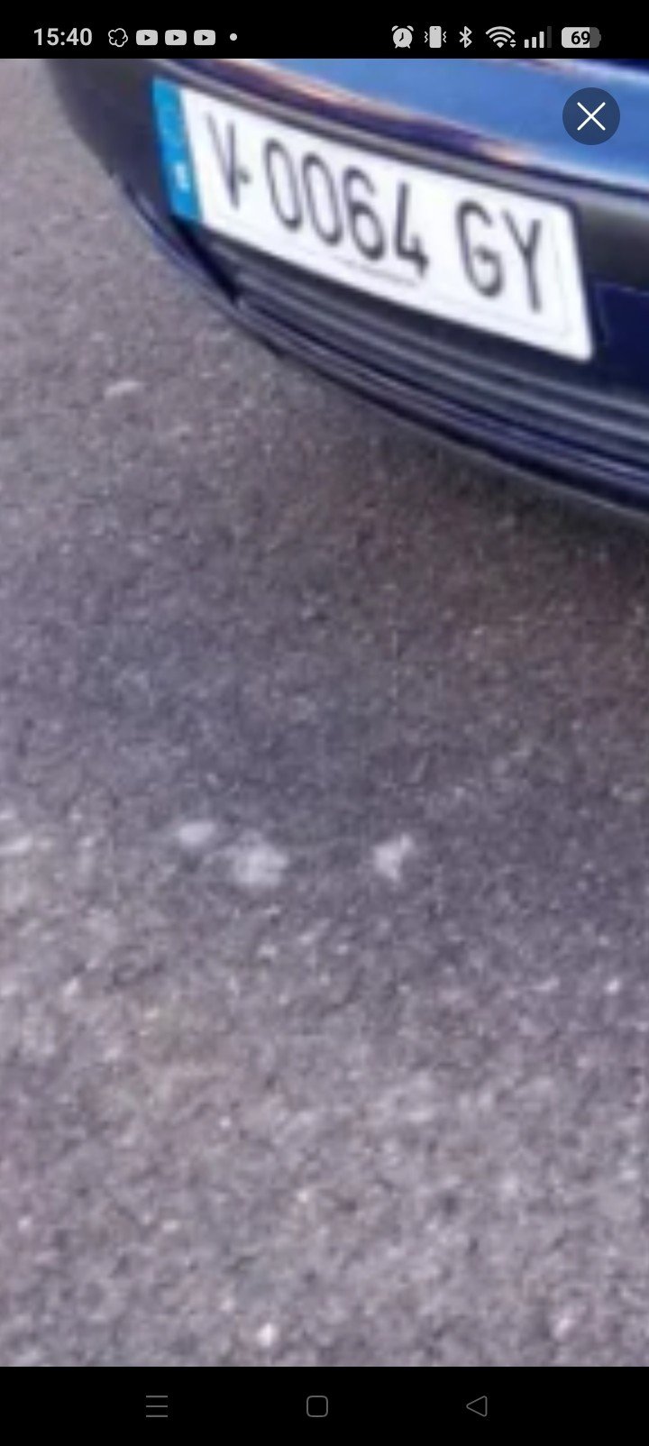 Numer rejestracyjny V0064GY posiada VOLKSWAGEN GOLF