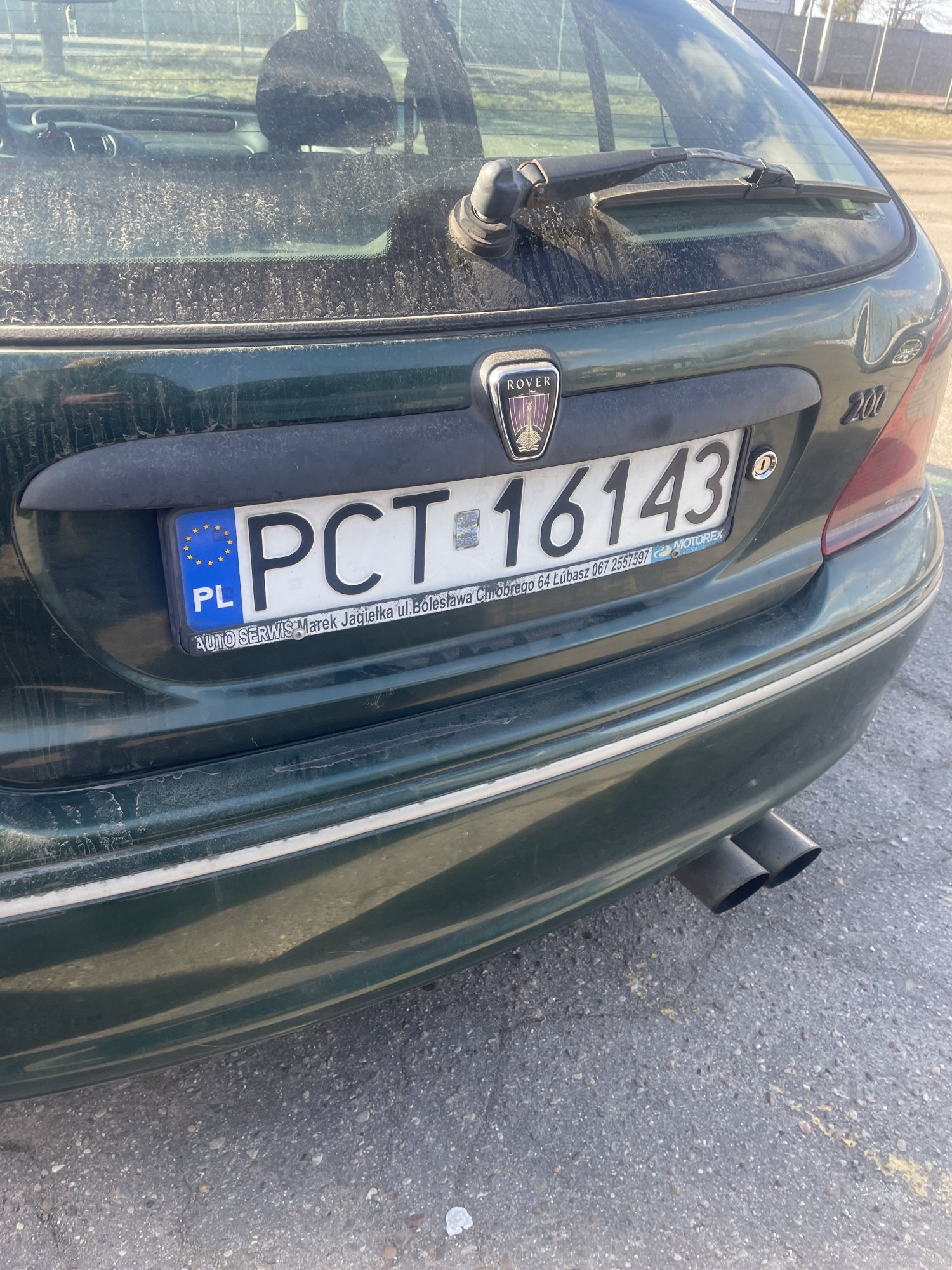 Numer rejestracyjny PCT 16143 posiada ROVER 414 Kat. I - PCT16143