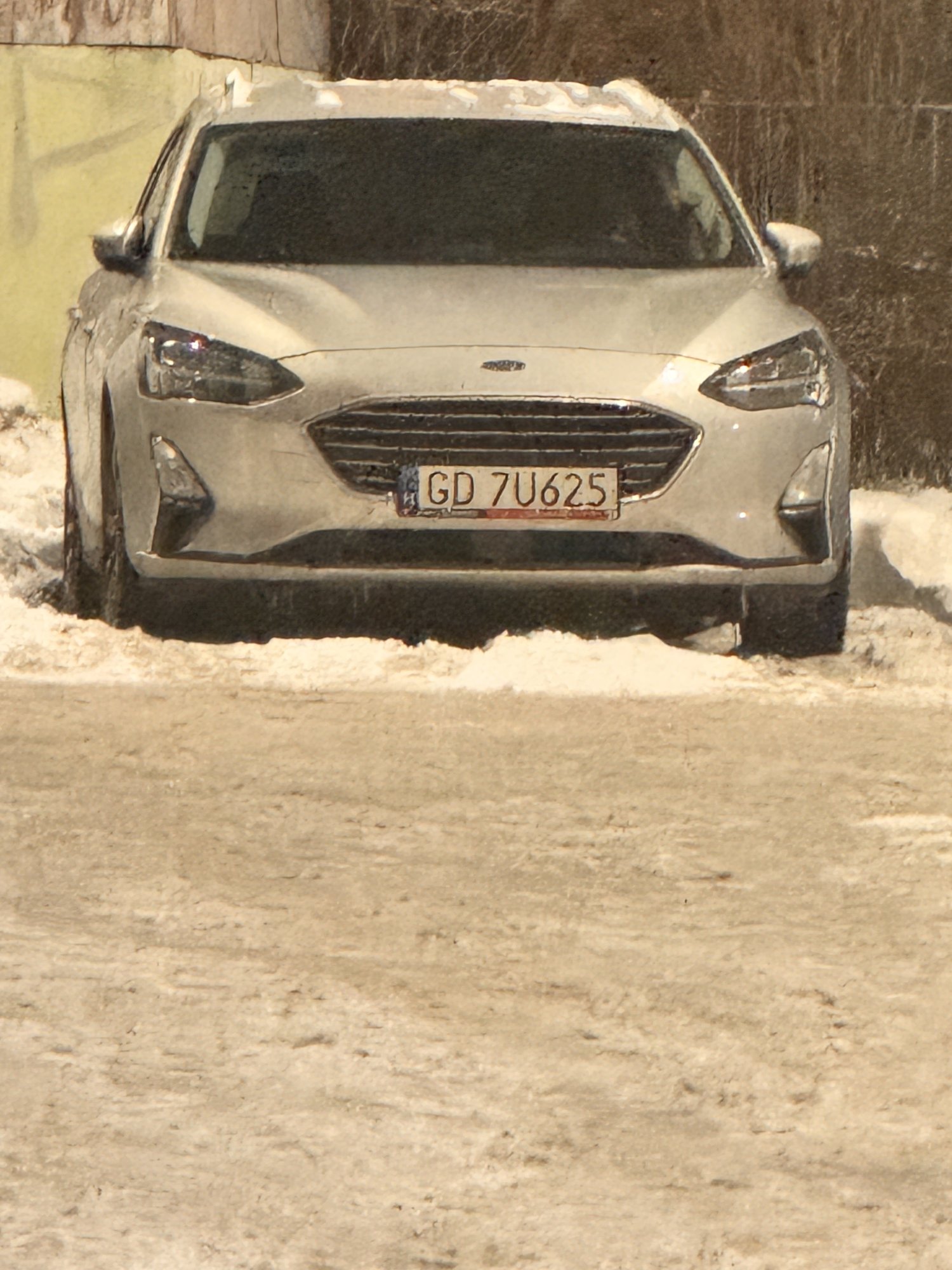 Numer rejestracyjny GD 7U625 posiada FORD Focus 1.5 EcoBlue MR`18 E6 Titanium Business - GD7U625