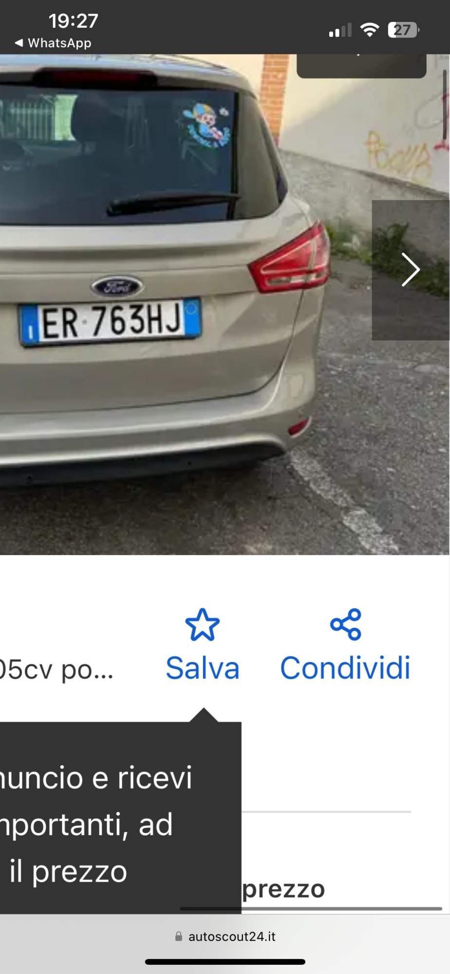 Numer rejestracyjny ER763HJ posiada FORD B-Max Numer rejestracyjny ER763HJ posiada FORD B-Max