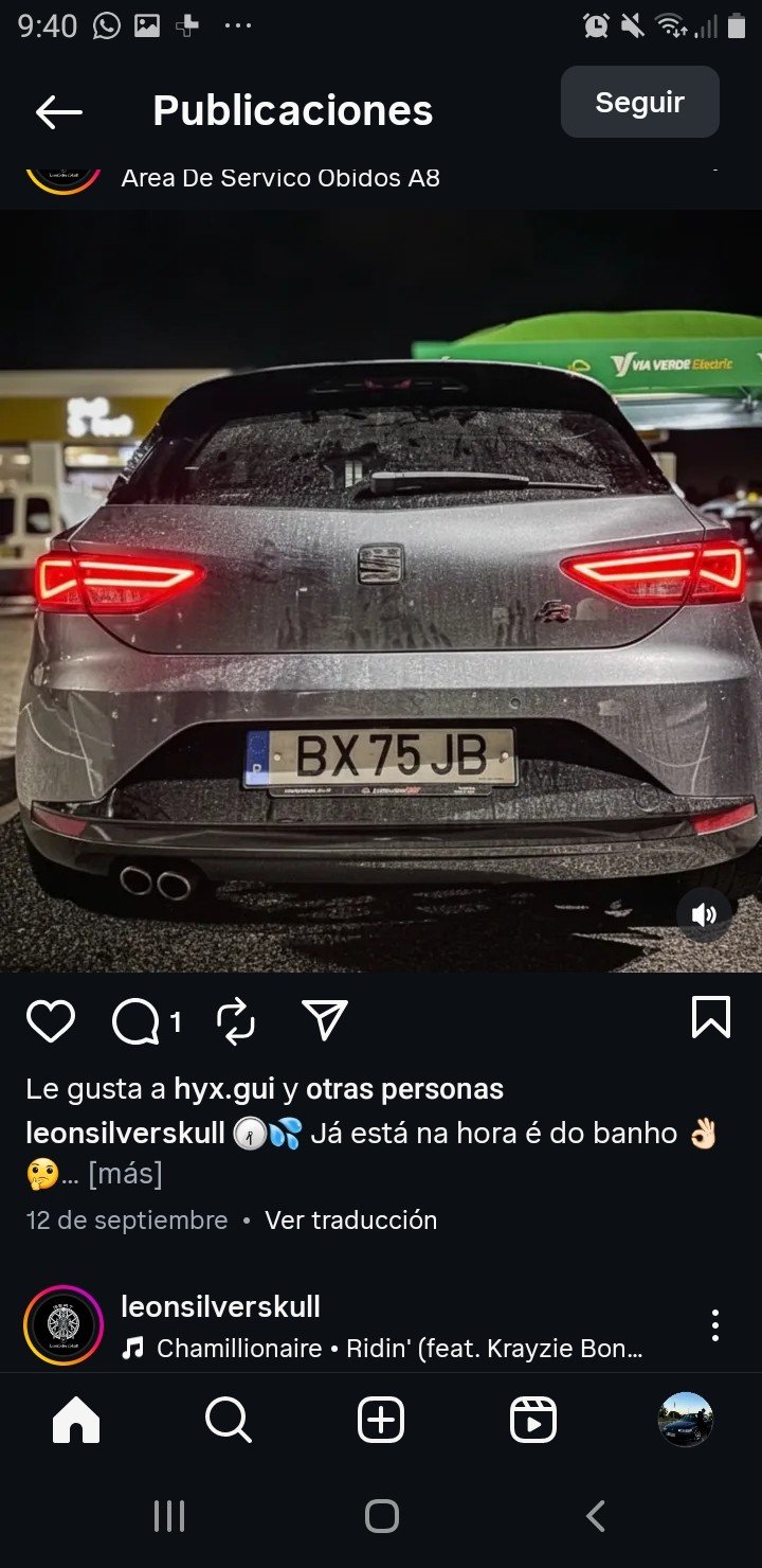 Numer rejestracyjny BX75JB posiada SEAT 