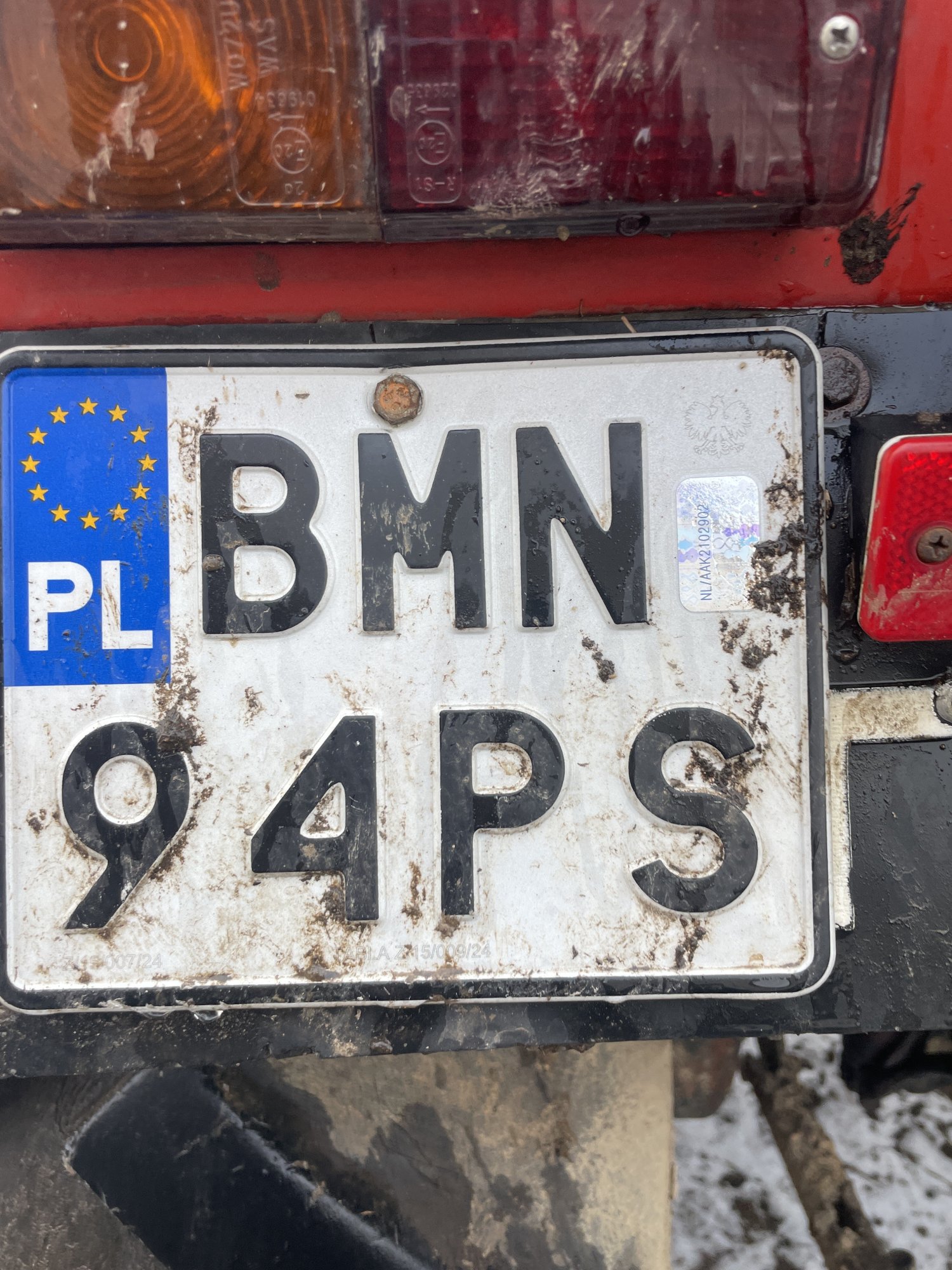 Numer rejestracyjny BMN 94PS posiada ZETOR 7245 - BMN94PS Numer rejestracyjny BMN 94PS posiada ZETOR 7245 - BMN94PS