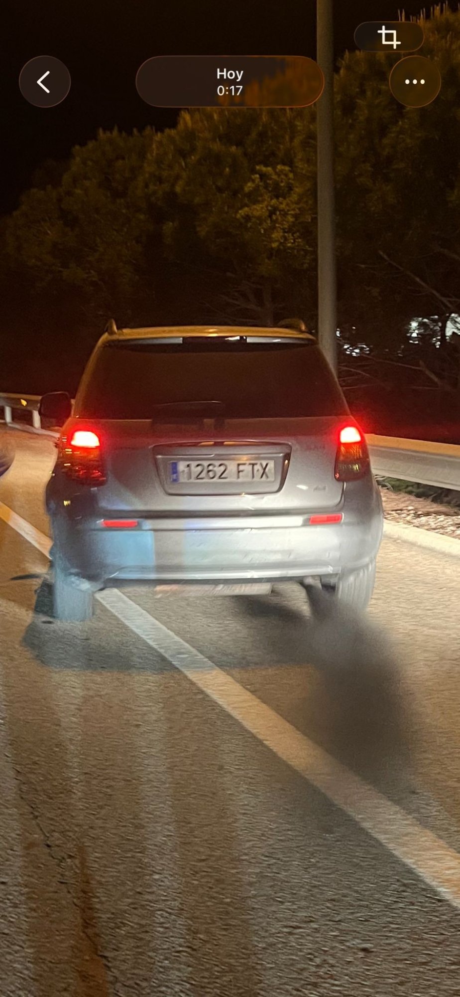 Numer rejestracyjny 1262FTX posiada SUZUKI SX4