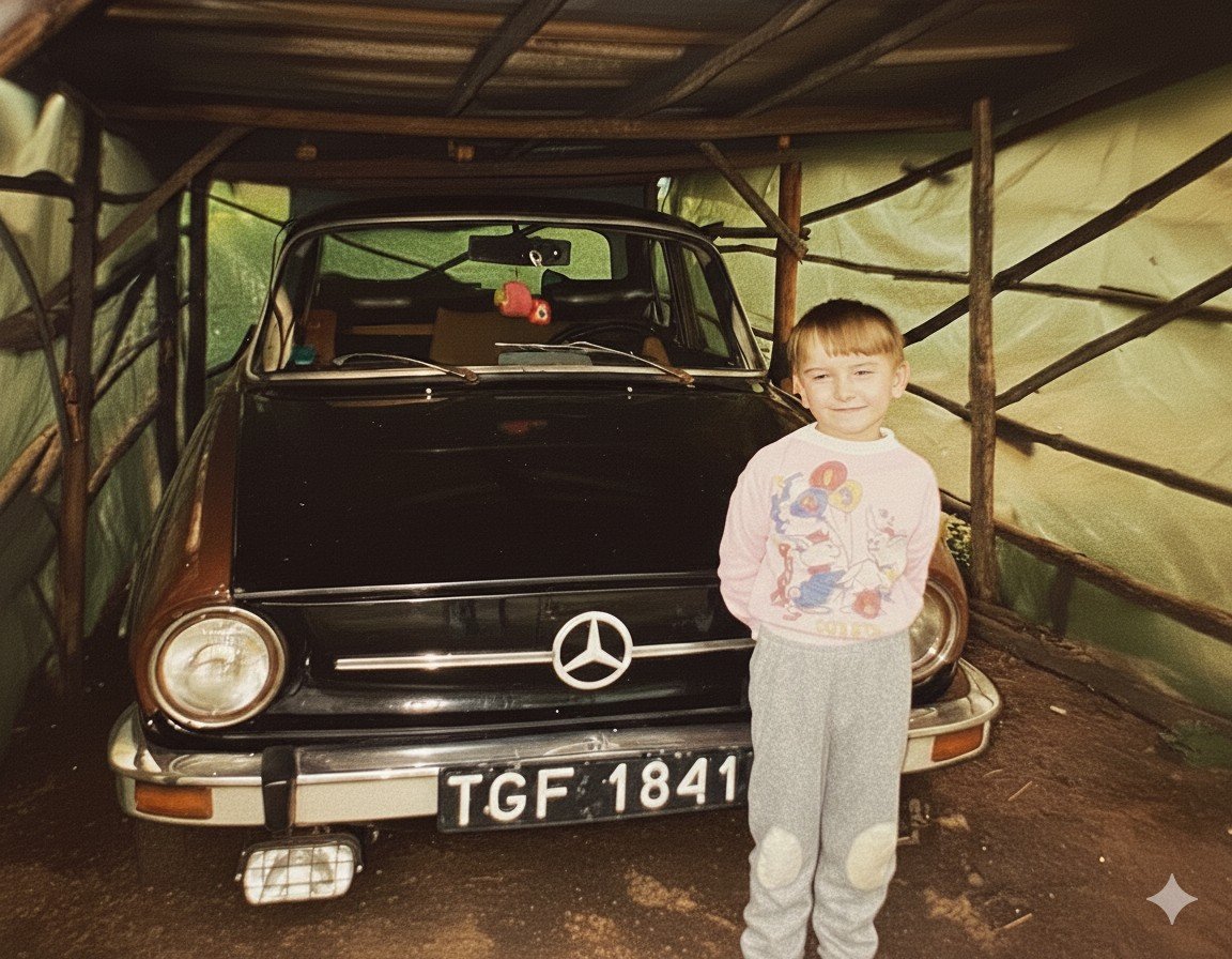 Numer rejestracyjny TGF1841 posiada Mercedes 