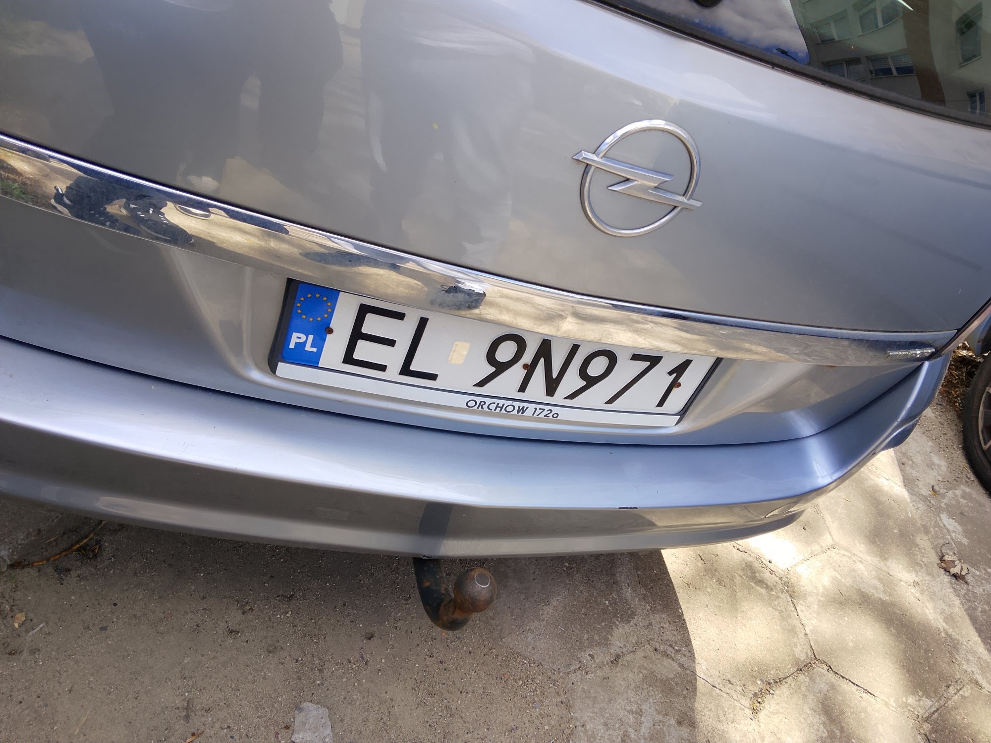Numer rejestracyjny EL 9N971 posiada OPEL Astra III 1.6 MR`04 E4 Sport - EL9N971