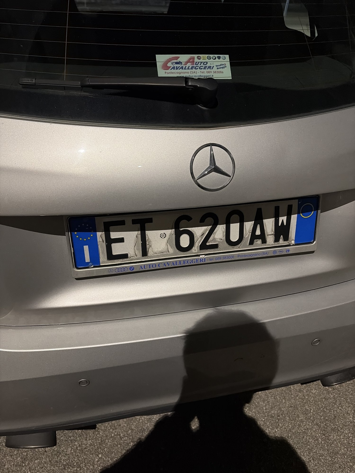 Numer rejestracyjny ET620AW posiada MERCEDES Classe A