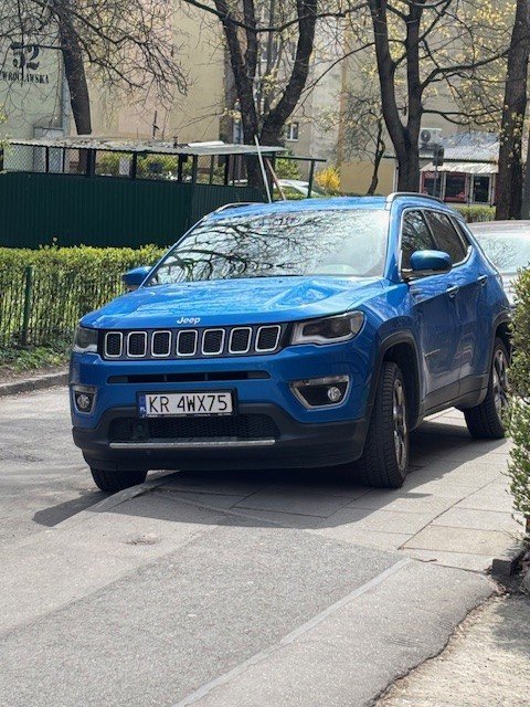 Numer rejestracyjny KR 4WX75 posiada JEEP Compass 1.4 MR`17 E6 Limited 4WD Aut. - KR4WX75