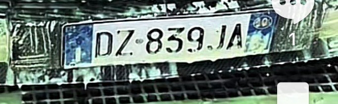 Numer rejestracyjny DZ839JA posiada PEUGEOT 206