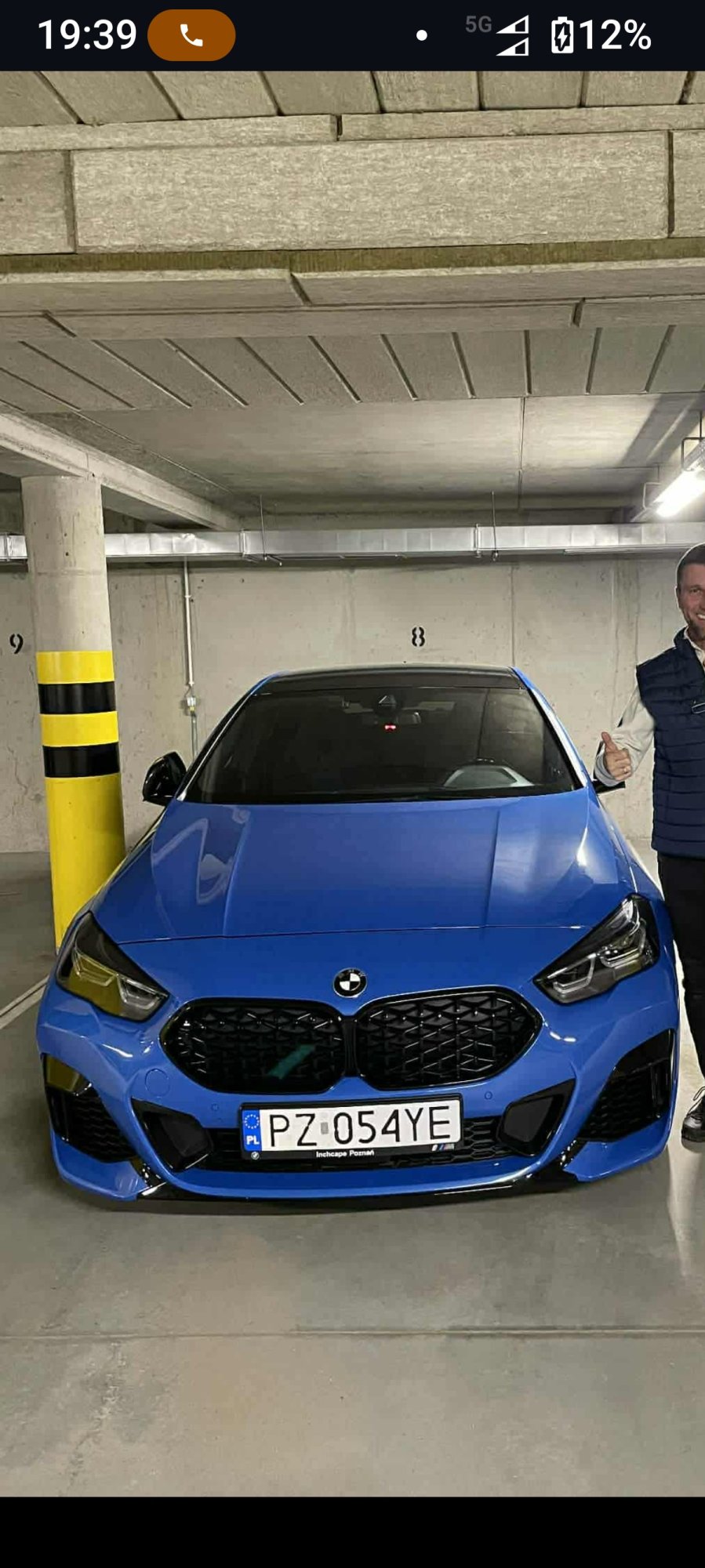 Numer rejestracyjny PZ 054YE posiada BMW 218i Gran Tourer MR`18 E6d F46 218i Gran Tourer MR`18 E6d F46 - PZ054YE