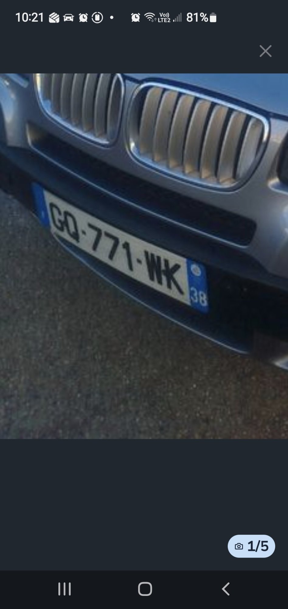Numer rejestracyjny CQ771WK posiada HYUNDAI IX20