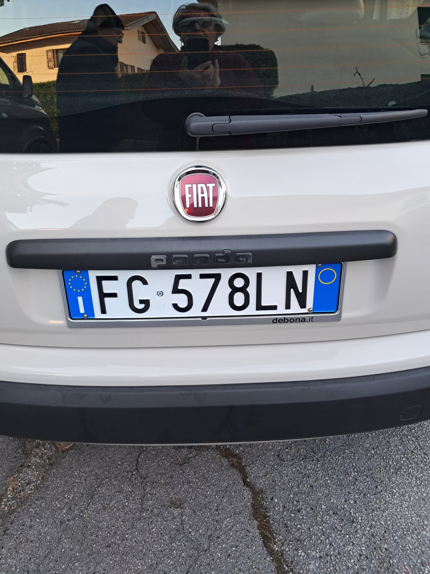 Numer rejestracyjny FG578LN posiada FIAT Panda 3a serie
