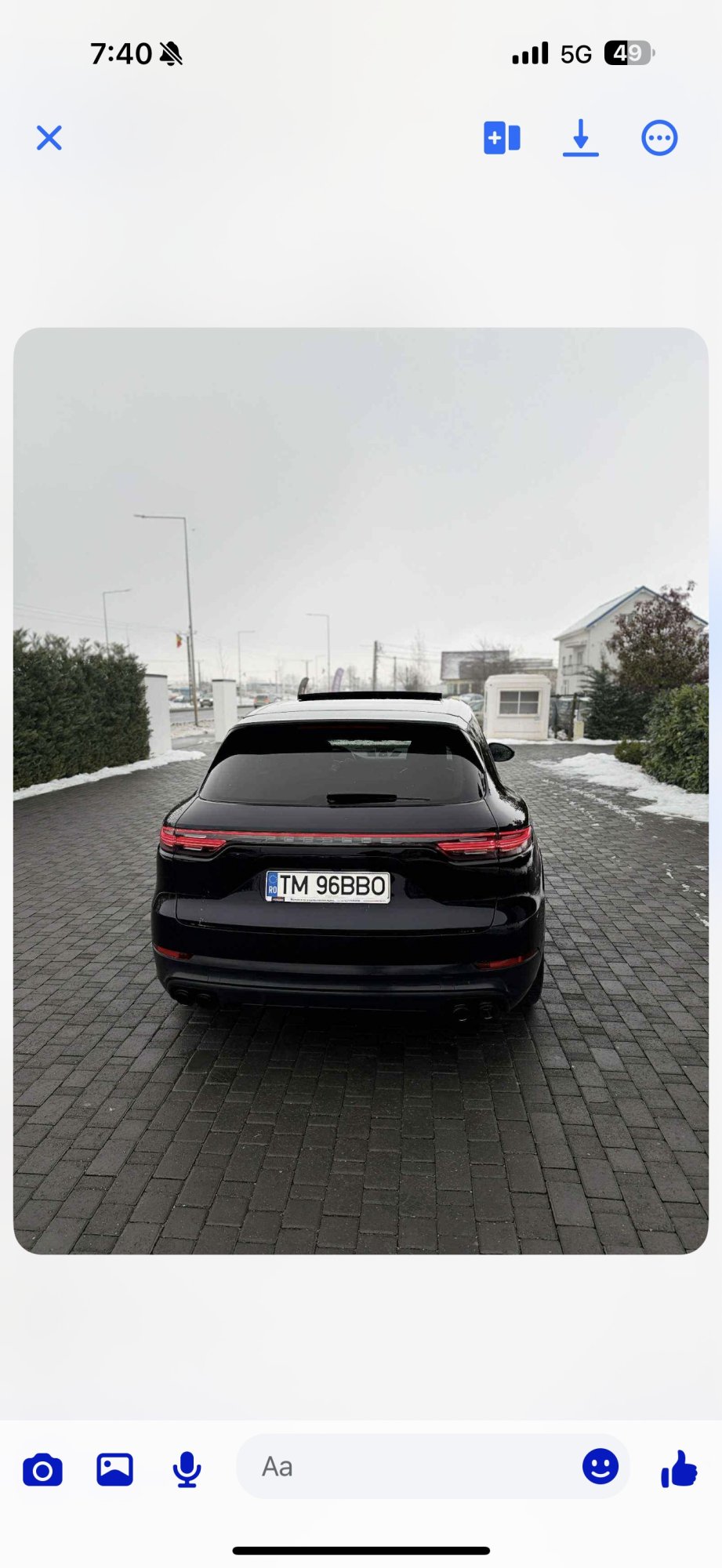 Numer rejestracyjny TM96BBO posiada  