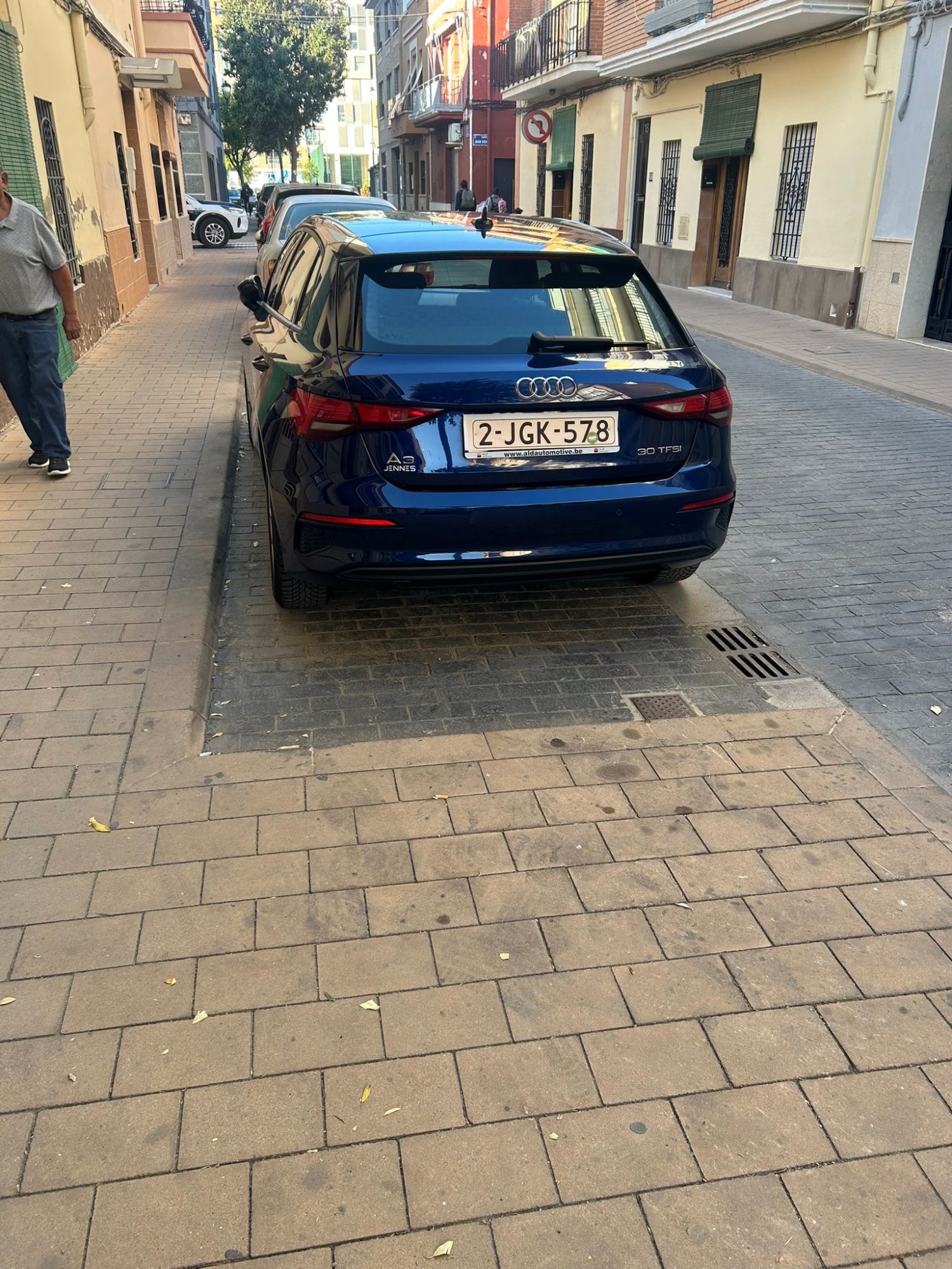 Numer rejestracyjny 2JGK578 posiada Audi A3 30 TFSI