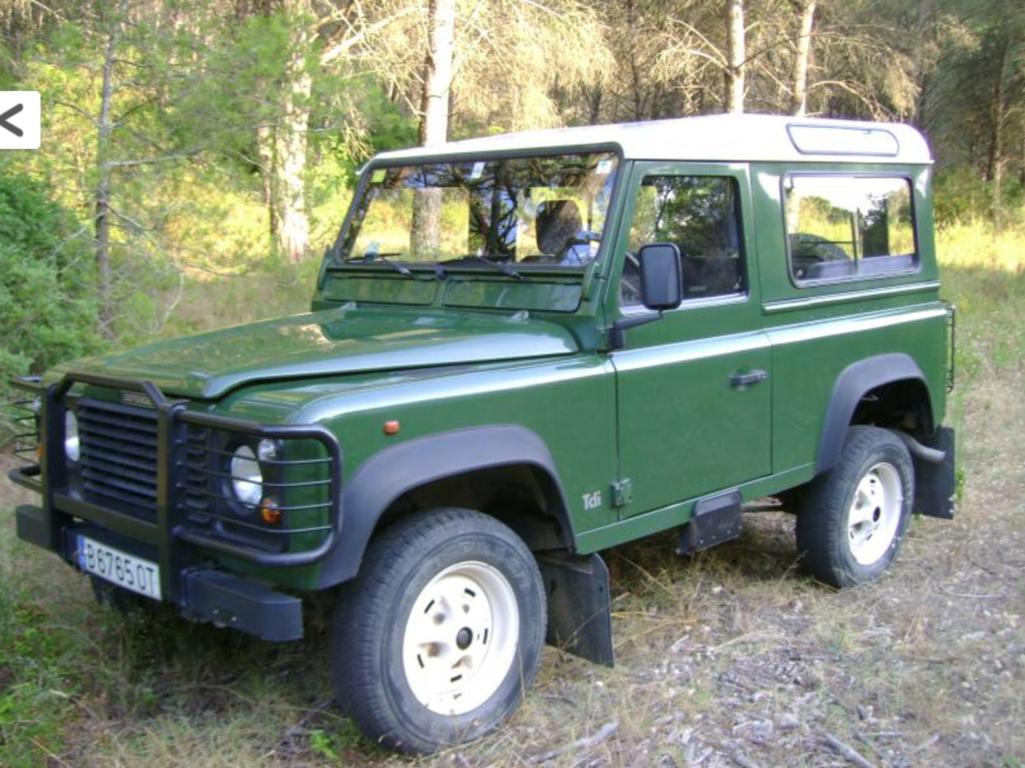 Numer rejestracyjny B6765OT posiada Land Rover Defender Tdi