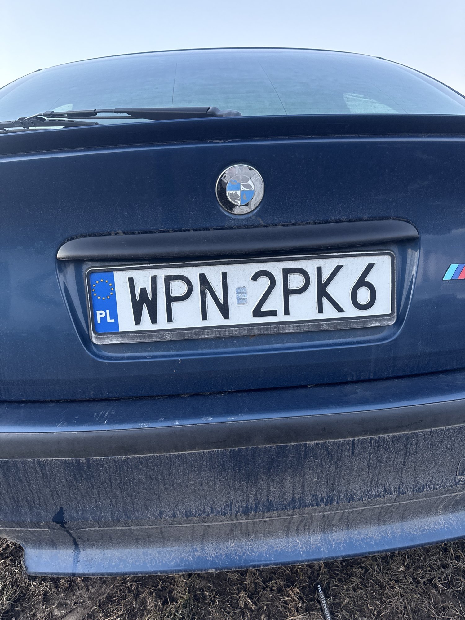 Numer rejestracyjny WPN 2PK6 posiada BMW 316 - WPN2PK6