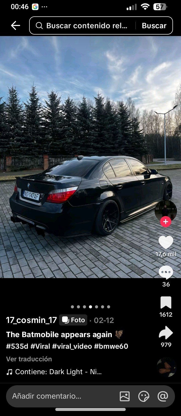 Numer rejestracyjny NO147AF posiada BMW 5 Series