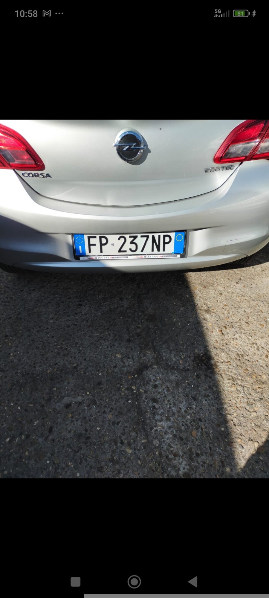 Numer rejestracyjny FP237NP posiada OPEL Corsa 5a serie