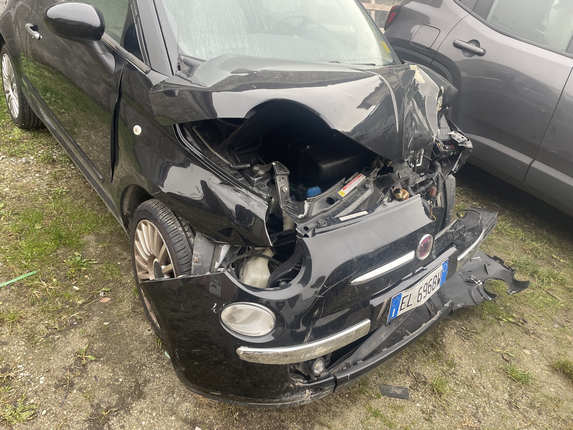 Numer rejestracyjny EL696BW posiada FIAT 500