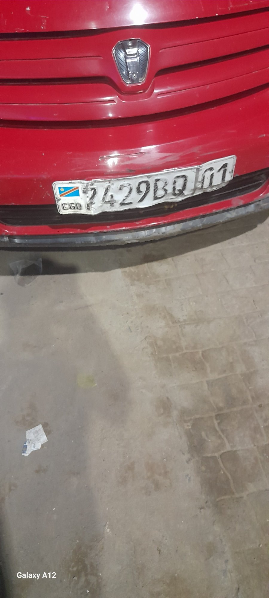 Numer rejestracyjny 7429BQ01 posiada  