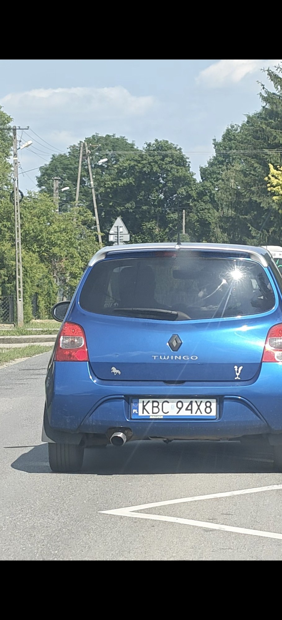 Numer rejestracyjny KBC 94X8 posiada RENAULT Twingo 1.2 MR`08 E4 GT 100 TCe - KBC94X8