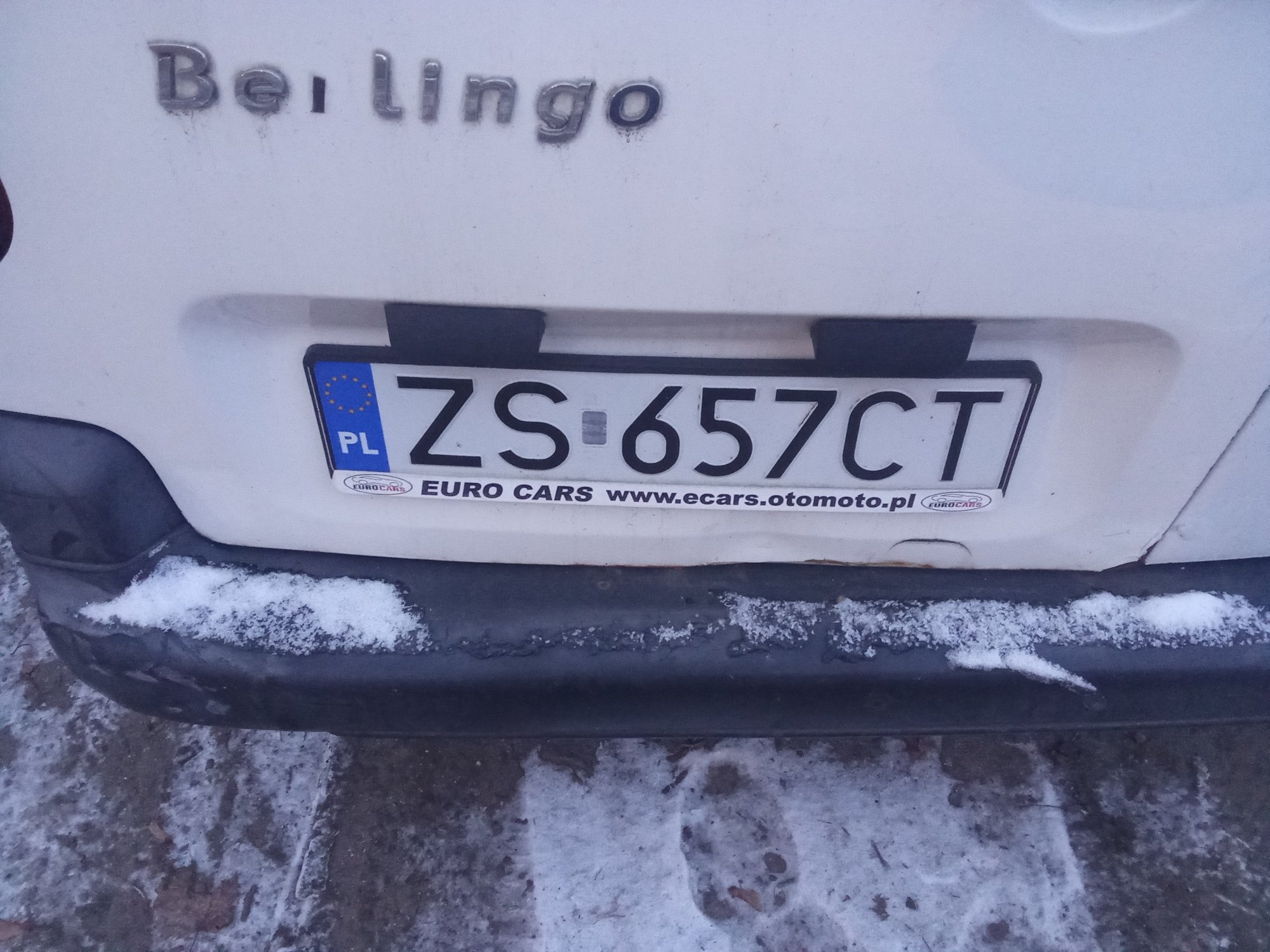 Numer rejestracyjny ZS 657CT posiada CITROEN BERLINGO - ZS657CT