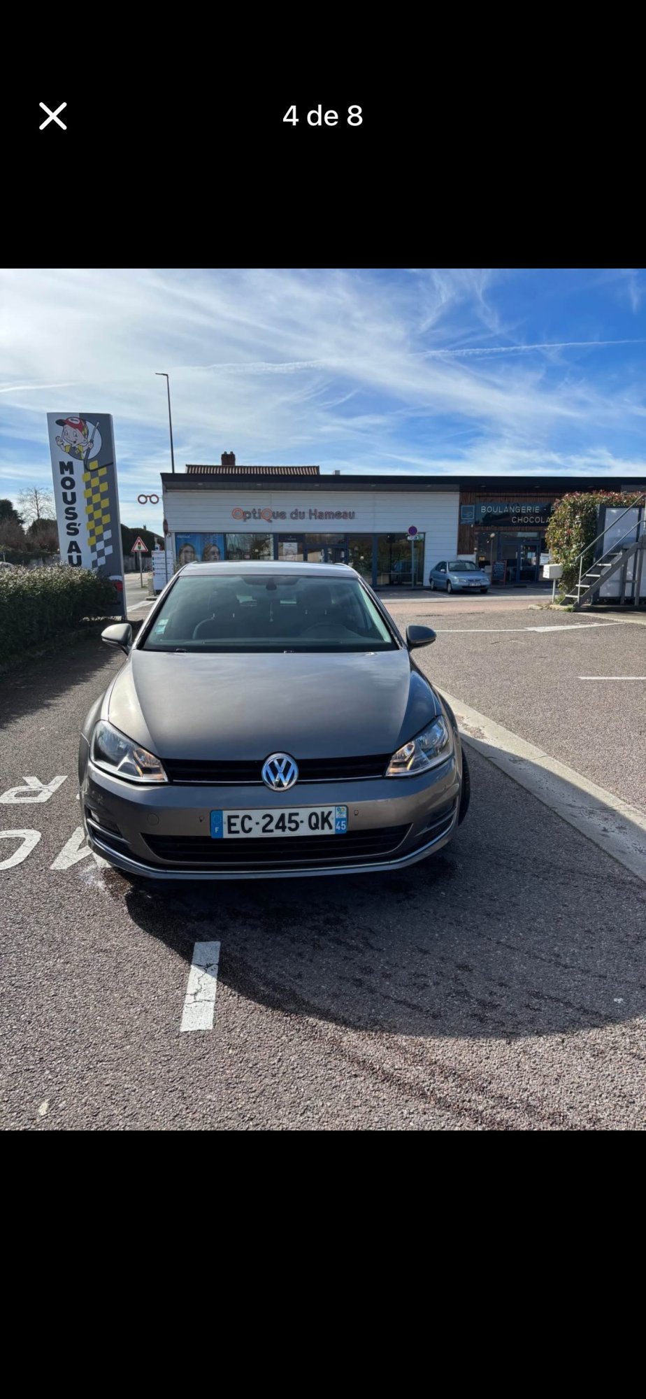 Numer rejestracyjny EC245QK posiada VOLKSWAGEN GOLF VII