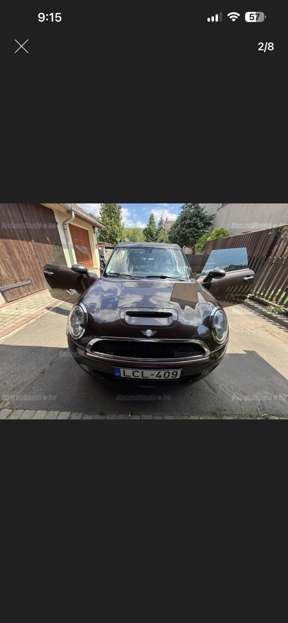 Numer rejestracyjny LCL409 posiada Mini 