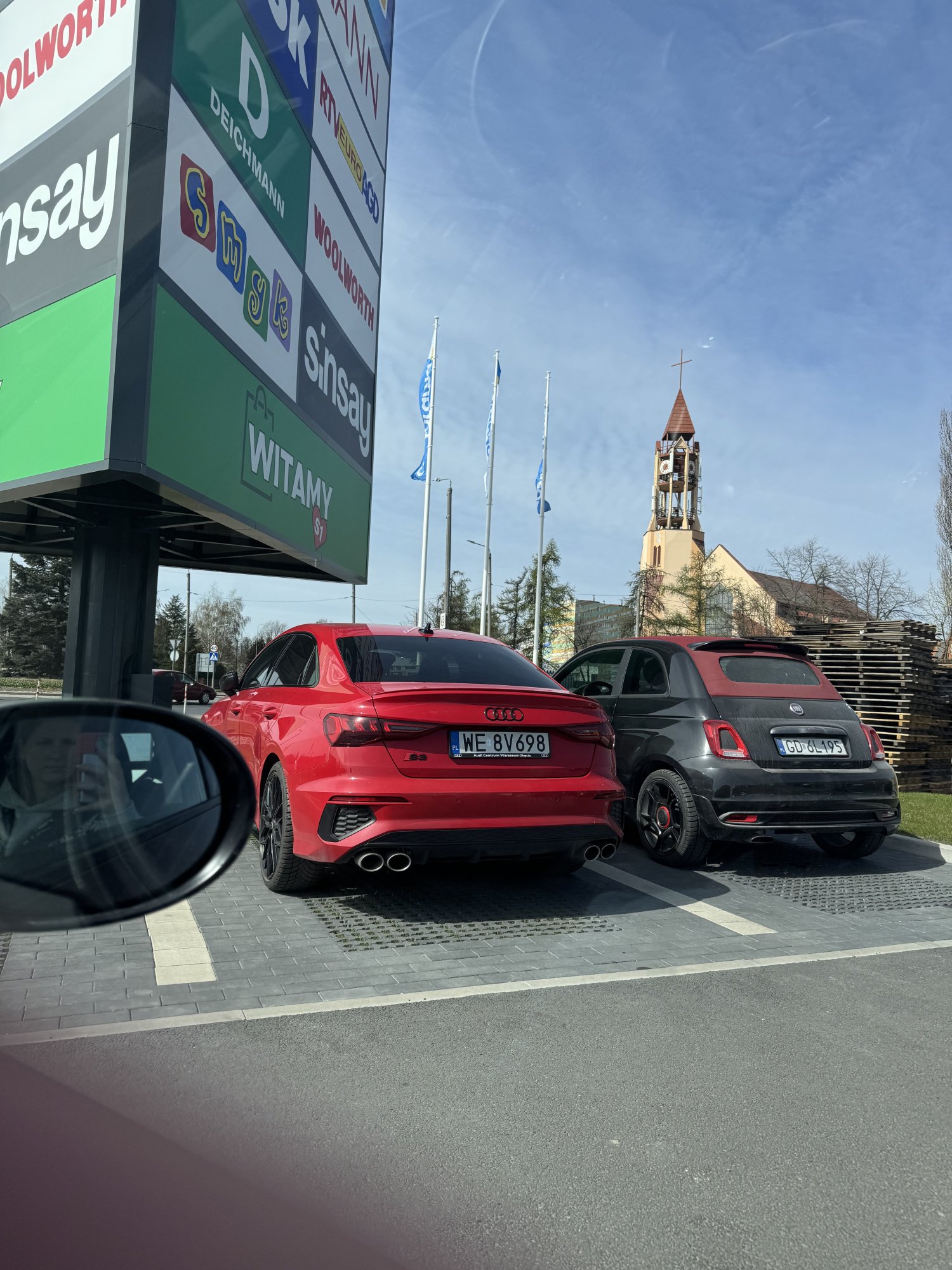 Numer rejestracyjny WE 8V698 posiada AUDI S3 Quattro 2.0 TFSI MR`20 E6d 8Y S tronic - WE8V698