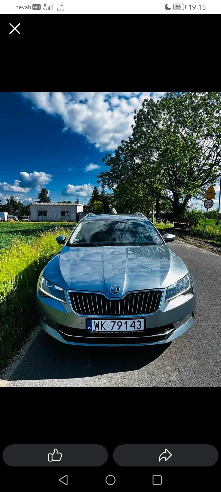 Numer rejestracyjny WK 79143 posiada SKODA SUPERB - WK79143 Numer rejestracyjny WK 79143 posiada SKODA SUPERB - WK79143