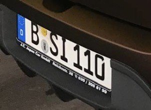 Numer rejestracyjny BSI110 posiada  