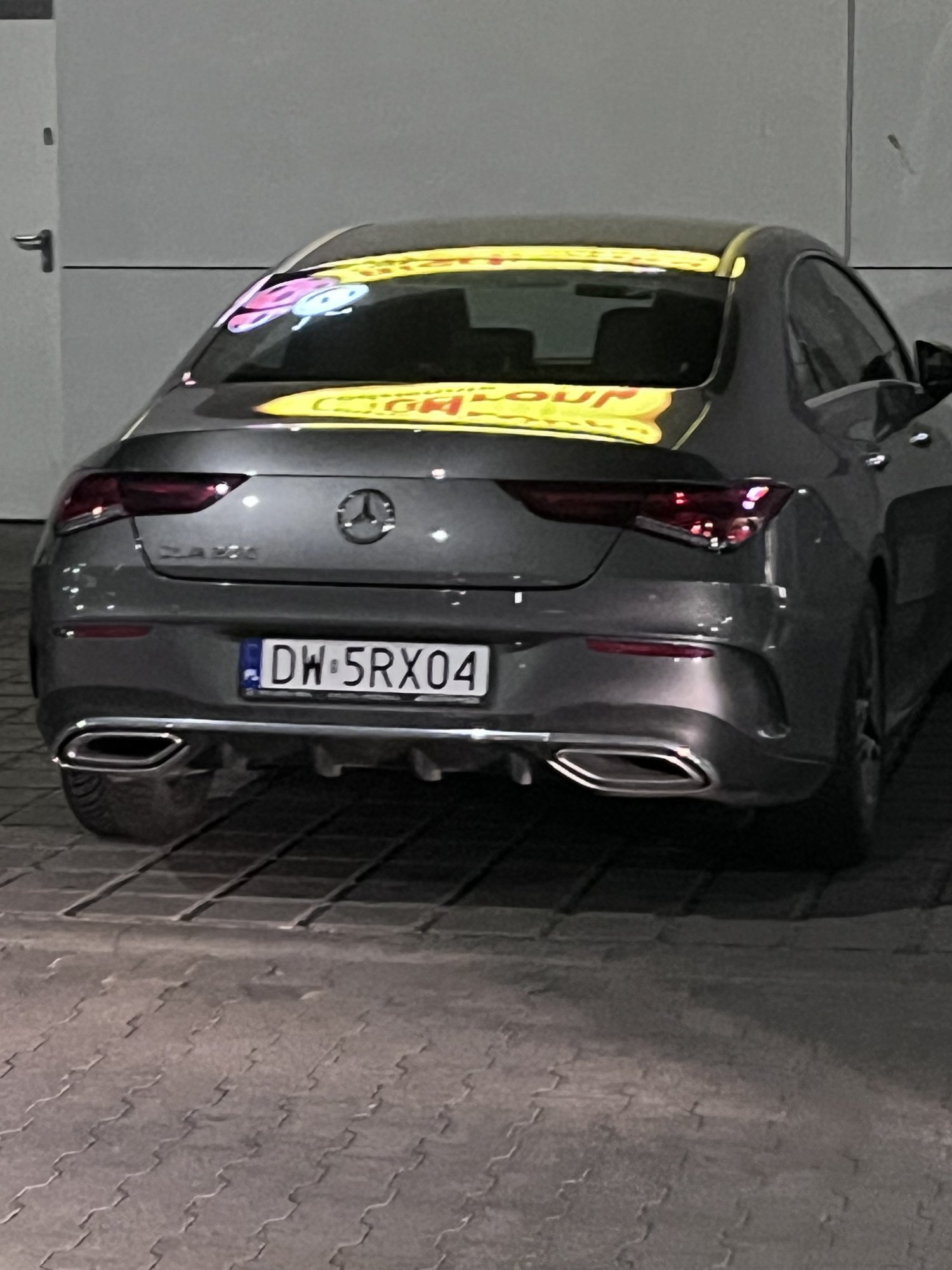 Numer rejestracyjny DW 5RX04 posiada MERCEDES-BENZ CLA 200 MR`19 E6 118 Style 4Matic - DW5RX04